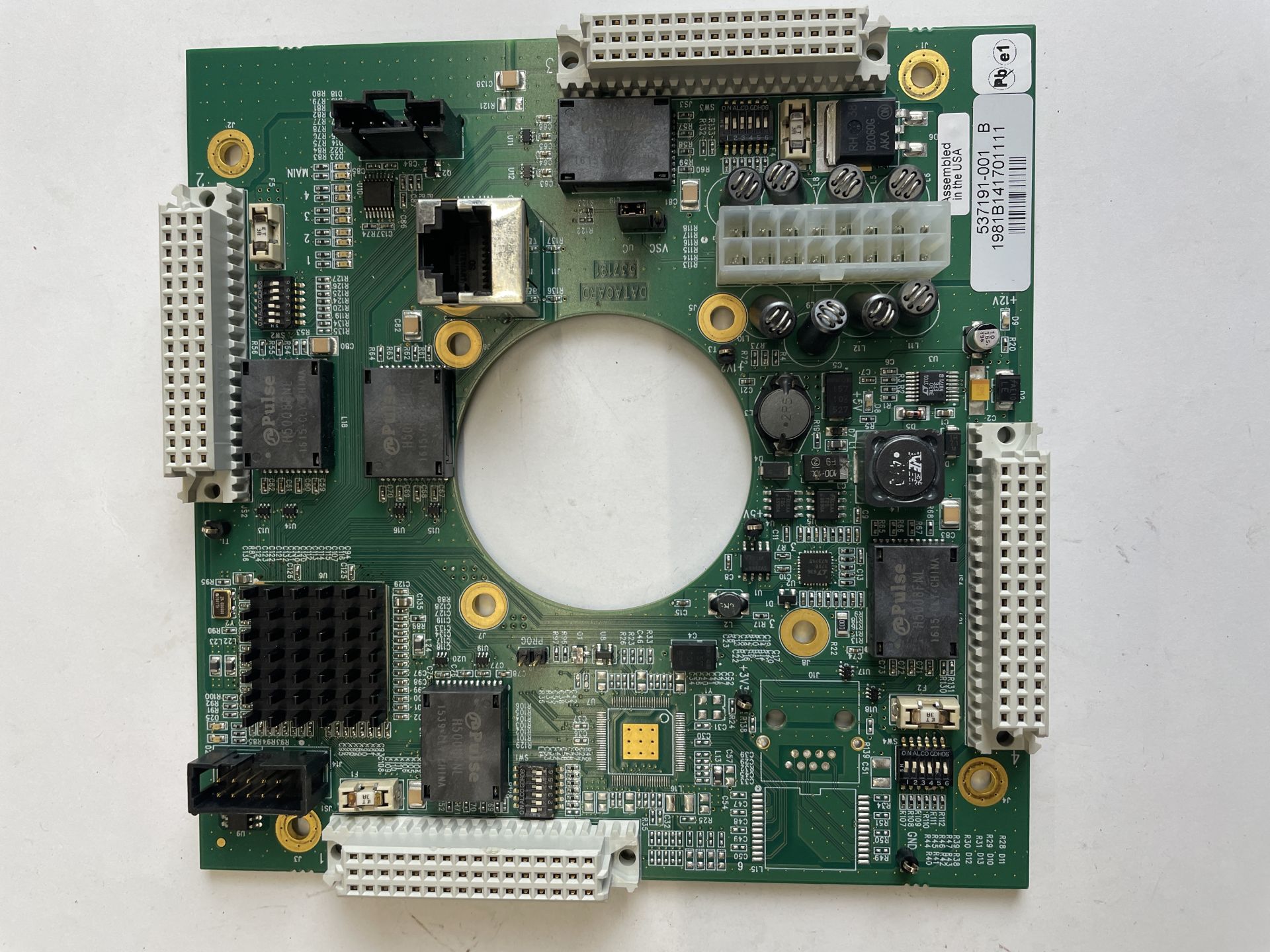 537191-001 PWA, BACK PANEL 6P GIGABIT