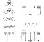 Zırhlı Siperlik 740x1850 (3'lü)